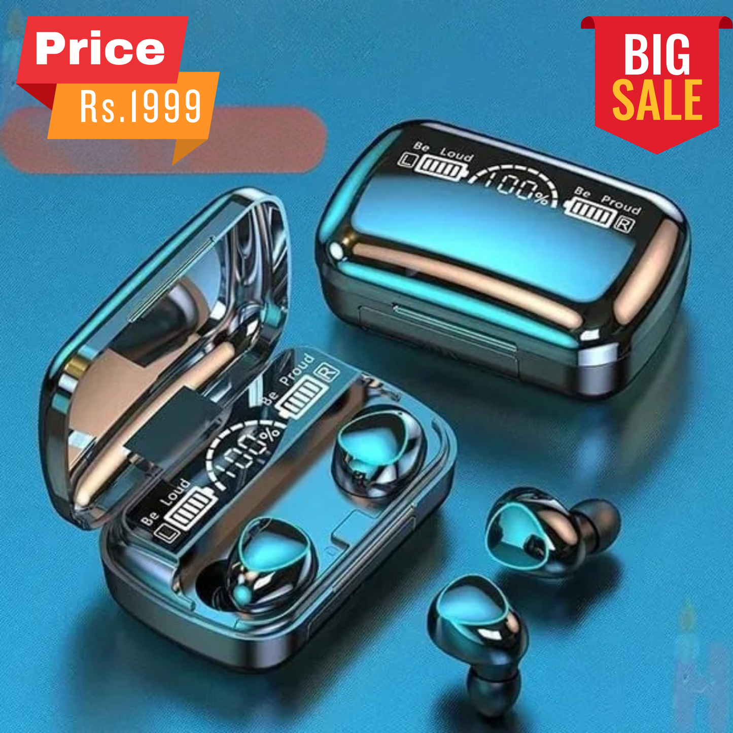 M10 TWS Bluetooth Air buds 3500mAh Power Bank